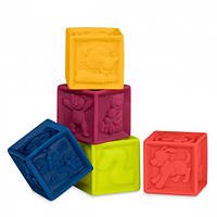 Розвиваючі силіконові кубики - ПОРАХУЙМО (10 кубиків, у сумочці) Покупай это Galopom