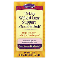 Потеря веса за 15 дней (15-day weight loss support cleanse & flush) 60 таблеток