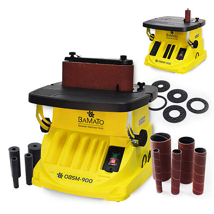 Осциляційний шпиндельний шліфувальний верстат Bamato 2 IN 1 OBSM-900, фото 1