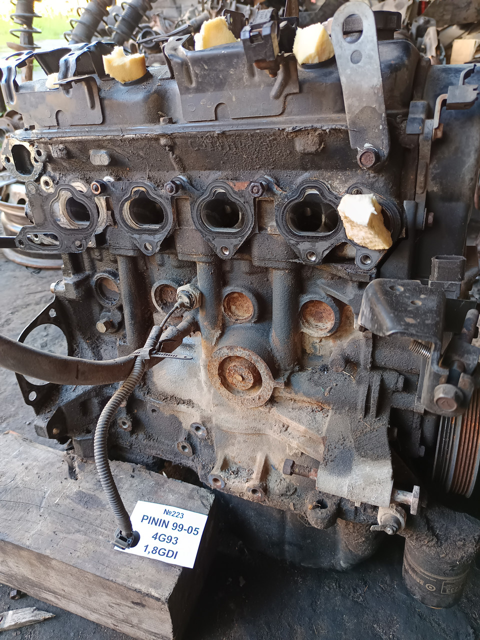 №223 Двигун 4G93 1.8GDI для Mitsubishi Pinin 99-05