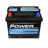 Автомобільний акумулятор POWER MF Black  60Ah 510A L+ (L2)