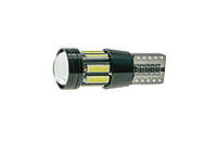 Лампочка без цок.Т10 10LED CAN 7020-10 12V Cyclone 067 (220 lumen) ASP