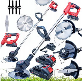 Тример акумуляторний 21 В Butter ручний тример для трави акумуляторний