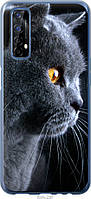 Чехол 2d пластиковый Endorphone Realme 7 Красивый кот (3038t-2081-26985) SB, код: 7974494