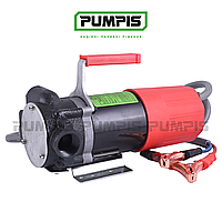 Насос для перекачки дизельного топлива PUMPIS 12-80, 12В - 80 л/мин