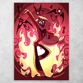 Плакат постер "Готель Хазбін / Hazbin Hotel" №1