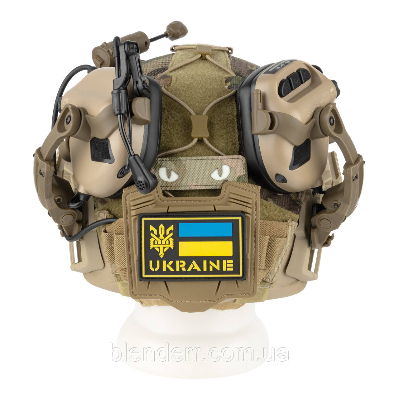 Комплект USA EXFIL Ballistic FAST Helmet + Earmor M32 + Крепление (чебурашка) + Кавер мультикам + Фонарик - фото 9 - id-p1978992576