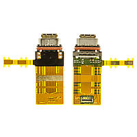 Шлейф Sony G8341 Xperia XZ1/ G8342/ G8343 з роз'ємом зарядки, з мікрофоном, Type-C