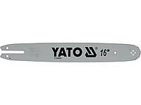 Шина для пили YATO l= 16"/ 40 см (55 ланок)3/8" (9,52 мм)Т-0,05" (1,3 мм) для ланцюгівYT-849529 [20] Покупай