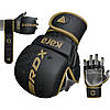 Рукавиці для ММА (Греплінгові рукавички) RDX F6 KARA Matte Golden Plus S/M, фото 4