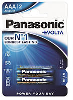 Panasonic Батарейка EVOLTA щелочная AAА блистер, 2 шт. Покупай это Galopom
