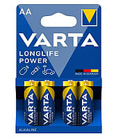 VARTA Батарейка LONGLIFE POWER щелочная AA блистер, 4 шт. Покупай это Galopom