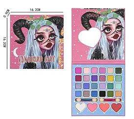 Набір косметики для дівчаток LK 5128 (тіні для повік, рум'яна, аплікатор)