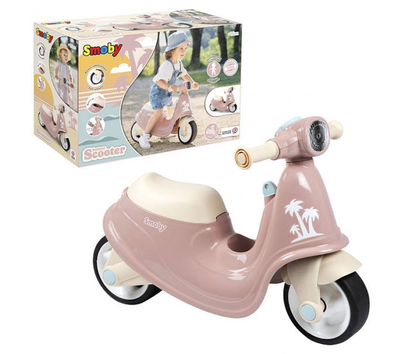 Дитячий Скутер Smoby Рожева пудра 721008, фото 1