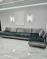 Накидки-дивандеки на кутовий диван багатофункціональні 3 полотна