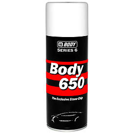 Біле антигравійне покриття у спреї Гравітекс Body 650 Spray White 400мл