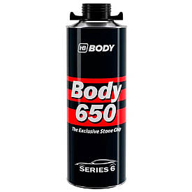 Чорне антигравійне покриття Гравітекс Body 650 Black 1кг