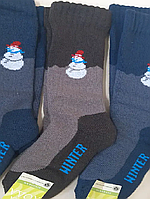 Гольфи махрові вовняні дитячі шкарпетки Україна 7 8 років 20 розмір