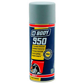 Сіре антигравійне покриття у спреї Гравітекс Body 950 Spray Grey 400мл