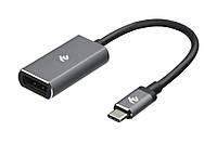 2E Адаптер USB-C > DisplayPort, 0.2м, серый Покупай это Galopom