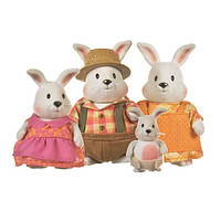 Li`l Woodzeez Набір фігурок - Сім'я Кроликів Купуй Це Galopom