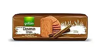 Печиво GULLON Cinnamon crisps, хрустке печиво з корицею, 235г