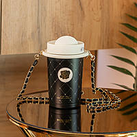 Термокухоль нержавіюча сталь 460 мл чашка термос для кави • термочашка з ремінцем • кавовий кухоль термос