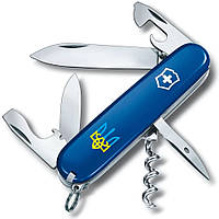 Складной нож Victorinox Spartan Ukraine 91мм Синий с малым Государственным Гербом Украины (1.3603.2_T0016u)