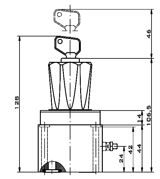 розміри регулятора 2FRM5 розміри регулятора 2FRM5