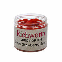 Бойлы Richworth Airo Pop-ups Strawberry Jam, 15mm, 80g