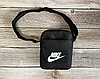 Маленька барсетка Nike найк з тканини чорна, фото 5