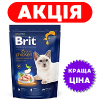 Brit Premium by Nature Indoor Chicken 300 г корм для кошек Брит Премиум Индор Курица