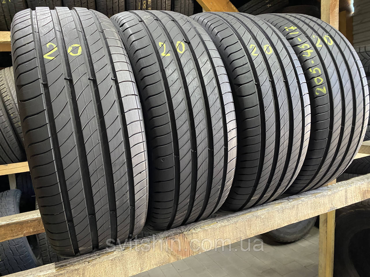 Шини літо 205/45R17 Michelin Primacy4 20рік 4шт