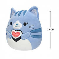 М'яка іграшка SQUISHMALLOWS КІШЕЧКА КАРІЗМА (19 cm) Покупай это Galopom