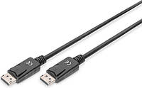 Digitus Кабель DisplayPort (AM/AM) 15m, black Покупай это Galopom