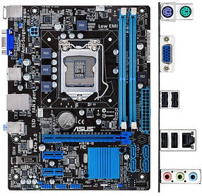 Материнська плата Asus H61M-E rev.2.0 LGA 1155 (H61M-E REV.2.0) Б/В (TF)