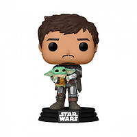 Ігрова фігурка FUNKO POP! серії "Star Wars: Mandalorian" - МАНДАЛОРЕЦЬ З ҐРОҐУ Покупай это Galopom