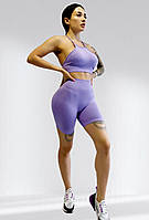 Костюм для фитнеса женский LILAFIT Фиолетовый L (LFT000029)