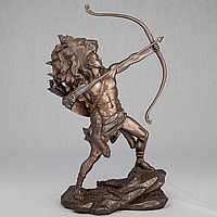 Статуэтка Veronese Геракл на охоте -символ мужества 29 см 73237 бронзовое покрытие полистоуна *