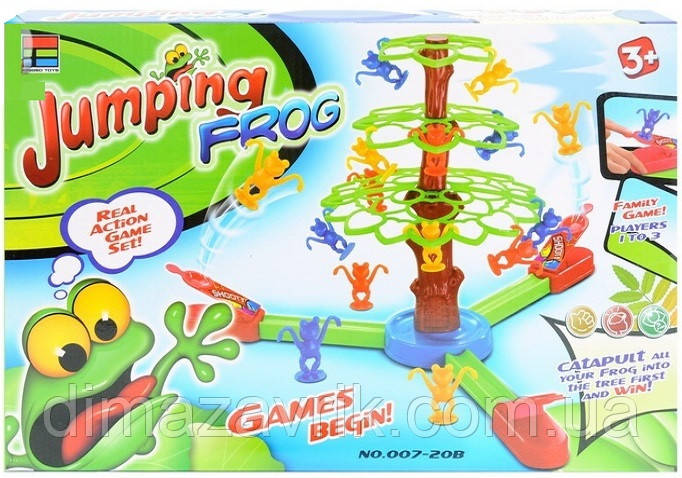 Настільна гра "Прижачі жаби. Jumping Frogs" 3+, фото 1
