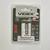 Акумулятор крона Videx 9V 300 mAh