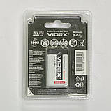 Акумулятор крона Videx 9V 300 mAh, фото 3