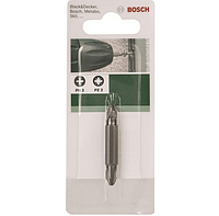 Біта подвійна Bosch PH2/PZ2, 45 мм (2.609.255.955)