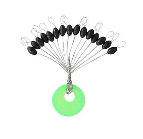 Стопор L  чорний 15 шт