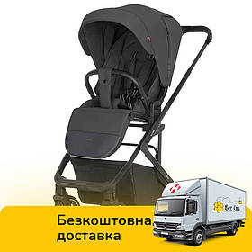 Коляска прогулянкова дитяча CARRELLO Alfa CRL-5508 BF Graphite Grey Темно-сіра
