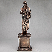 Статуэтка Veronese Аристотель 36 см фигурка полистоун с бронзовым покрытием 75527 *