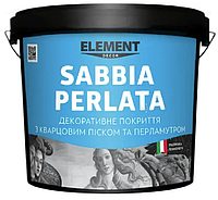 Декоративное покрытие Element Sabbia Perlata с перламутром и песком