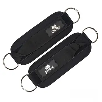 Манжети для тяги Gemini GQ-045 (2 шт.) універсальні на липучках для блокового тренажера