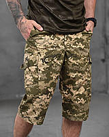 Шорты мужские тактические montana пиксель, шорты камуфляж, армейские легкие шорты карго на лето.