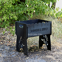 Мангал розбірний на 6 шампурів - Mangall Grili - подарунковий *
